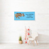 Afbeelding handvis cartoon spandoek (Insitu)