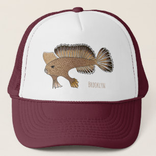 Afbeelding handvis cartoon trucker pet
