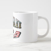 Afbeelding Hawaii en Vlagtekst VS Grote Koffiekop (Rechts)