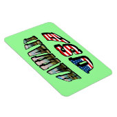 Afbeelding Hawaii en Vlagtekst VS Magneet (Rechterzijde)