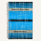 Afbeelding het - doe het - klaar! (dagelijkse chec notitieboek (Voorkant)