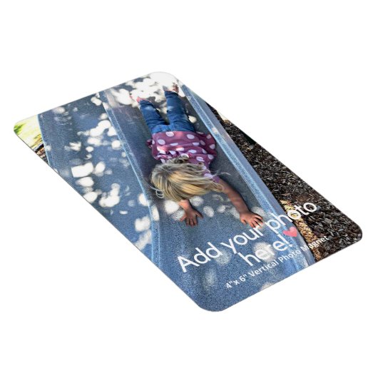 "Afbeelding het" gepersonaliseerde fotomagneet Magneet (Rechterzijde)