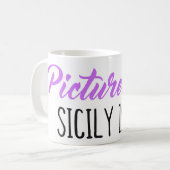 Afbeelding het.... Sicilië, 1922 Koffiemok (Voorkant links)