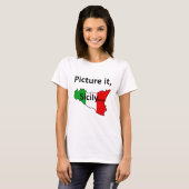 Afbeelding het, Sicilië Girls T-Shirt (Voorkant volledig)