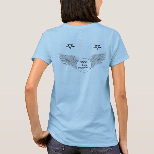 afbeelding hier, foto, t-shirts (Achterkant)