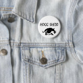 afbeelding, HoggSheddLogo-2e Ronde Button 5,7 Cm (In situ)