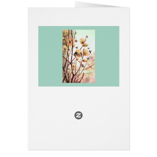  afbeelding honingbijen blanco (Achterkant)