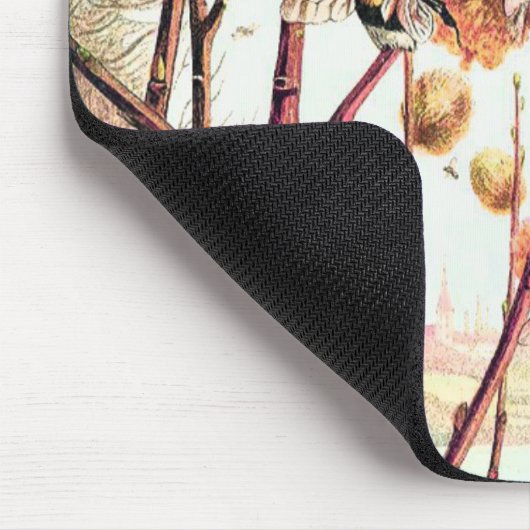  afbeelding honingbijen muismat (Hoek)