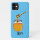 Afbeelding honingcartoon Case-Mate iPhone case (Achterkant)