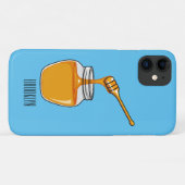Afbeelding honingcartoon Case-Mate iPhone case (Achterkant (horizontaal))