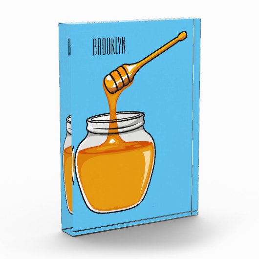 Afbeelding honingcartoon fotoblokken (Links)