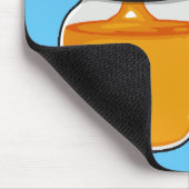 Afbeelding honingcartoon muismat (Hoek)