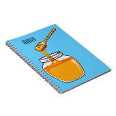 Afbeelding honingcartoon notitieboek (Rechterzijde)