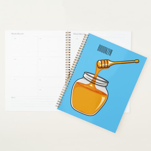 Afbeelding honingcartoon planner (Display)