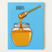 Afbeelding honingcartoon planner (Achterkant)