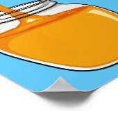 Afbeelding honingcartoon poster (Hoek)