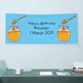 Afbeelding honingcartoon spandoek (Beurs)