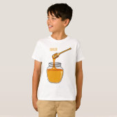 Afbeelding honingcartoon t-shirt (Voorkant volledig)