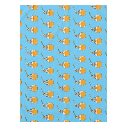 Afbeelding honingcartoon tafelkleed (Voorkant)