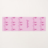 Afbeelding Huidroze zwenkroos met jogasje Yogamat (Achterkant (horizontaal))