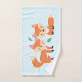 Afbeelding illustratie van Oranje kossen Bad Handdoek (Handdoek)