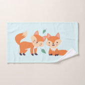 Afbeelding illustratie van Oranje kossen Bad Handdoek (Handdoek)