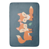 Afbeelding illustratie van Oranje kossen Badmat (Voorkant Verticaal)