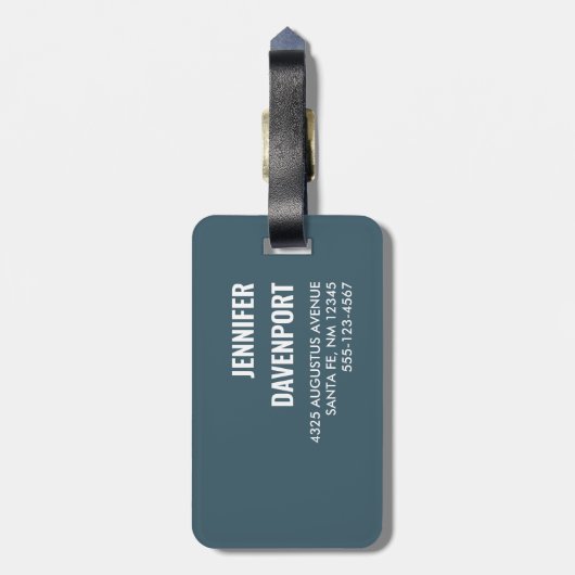 Afbeelding illustratie van Oranje kossen Bagagelabel (Achterkant verticaal)