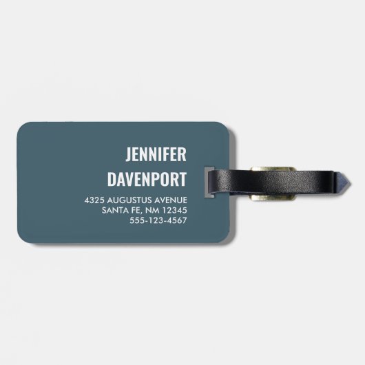 Afbeelding illustratie van Oranje kossen Bagagelabel (Achterkant horizontaal)