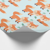 Afbeelding illustratie van Oranje kossen Cadeaupapier (Hoek)