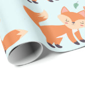 Afbeelding illustratie van Oranje kossen Cadeaupapier (Rol Hoek)