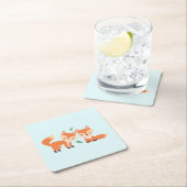 Afbeelding illustratie van Oranje kossen Kartonnen Onderzetters (Insitu)