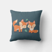 Afbeelding illustratie van Oranje kossen Kussen (Achterkant)