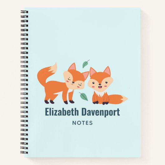 Afbeelding illustratie van Oranje kossen Notitieboek (Voorkant)