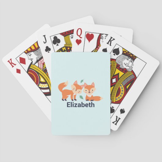 Afbeelding illustratie van Oranje kossen Pokerkaarten (Achterkant)