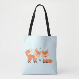 Afbeelding illustratie van Oranje kossen Tote Bag