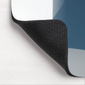 Afbeelding in blauwe luis muismat (Hoek)