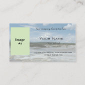 Afbeelding in het landschap, professionele foto's visitekaartje (Achterkant)