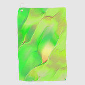 Afbeelding in oud vivid groen? golfhanddoek (Voorkant)