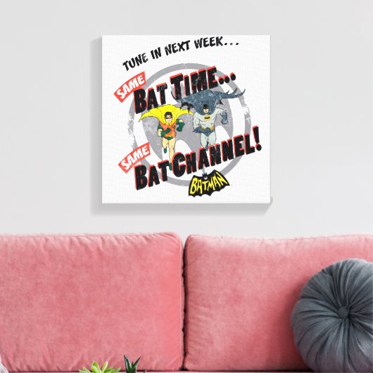 Afbeelding in volgende week canvas afdruk (Insitu (Woonkamer))