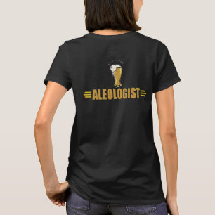 Afbeelding is op de achterkant - Grappig bier T-shirt