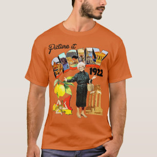 Afbeelding IT Sicilië 1922 Briefkaart T-shirt
