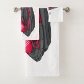 Afbeelding Jet ski cartoon Bad Handdoek (Insitu)