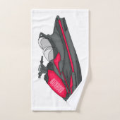 Afbeelding Jet ski cartoon Bad Handdoek (Handdoek)