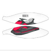 Afbeelding Jet ski cartoon Basketbal (Panelen)