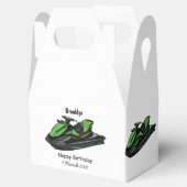 Afbeelding Jet ski cartoon Bedankdoosjes (Geopend)