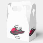 Afbeelding Jet ski cartoon Bedankdoosjes (Geopend)