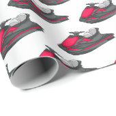 Afbeelding Jet ski cartoon Cadeaupapier (Rol Hoek)