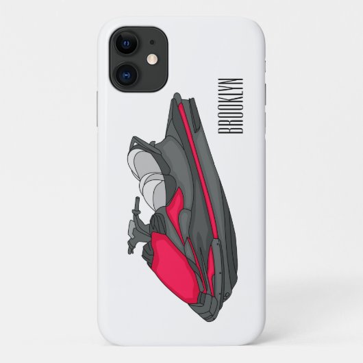 Afbeelding Jet ski cartoon Case-Mate iPhone Case (Achterkant)