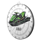 Afbeelding Jet ski cartoon Dartbord (Voorkant Rechts)